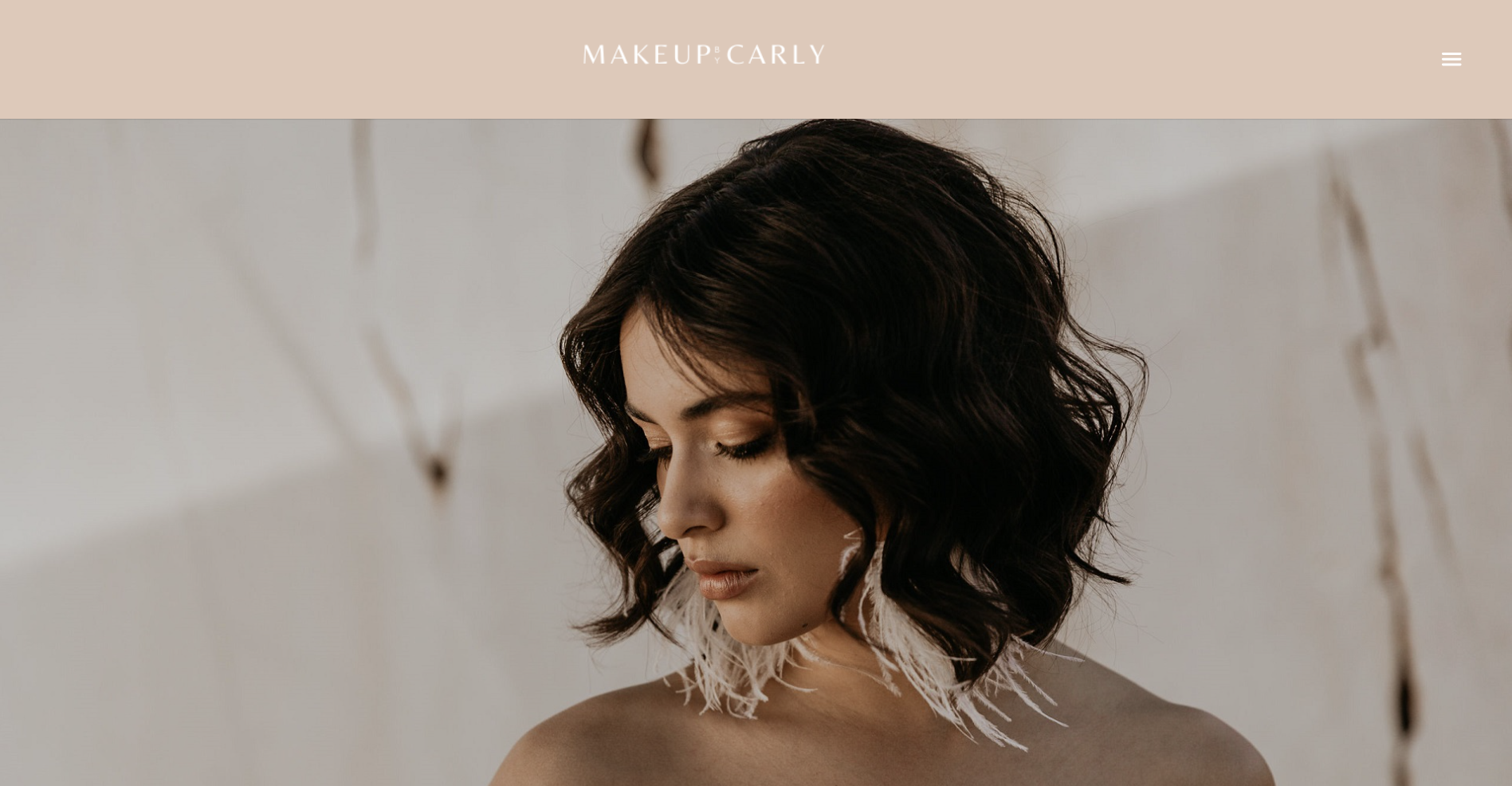 Make up by Carly website preview