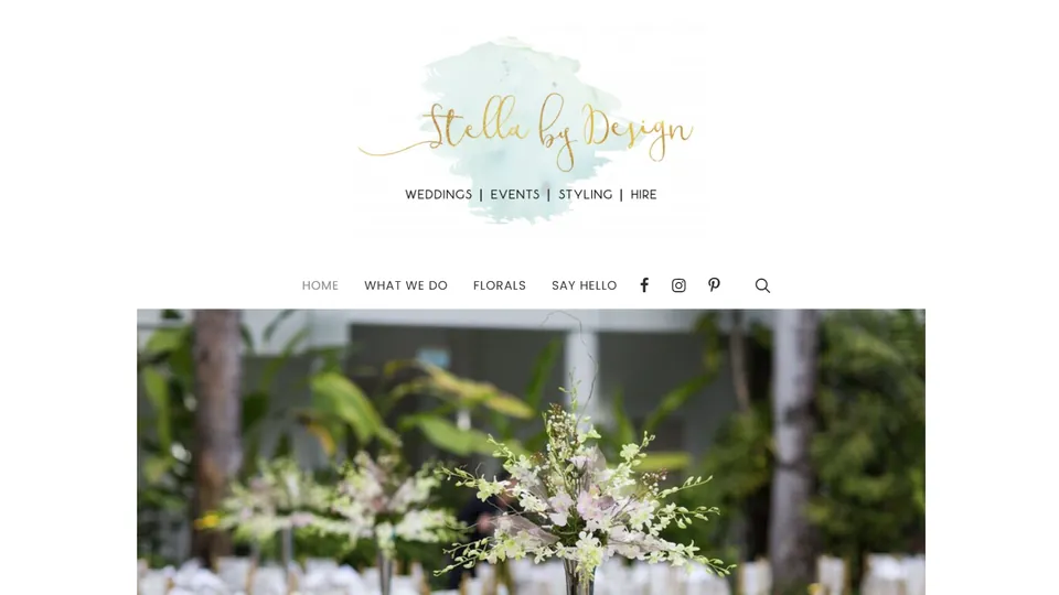 Stella By Design website preview